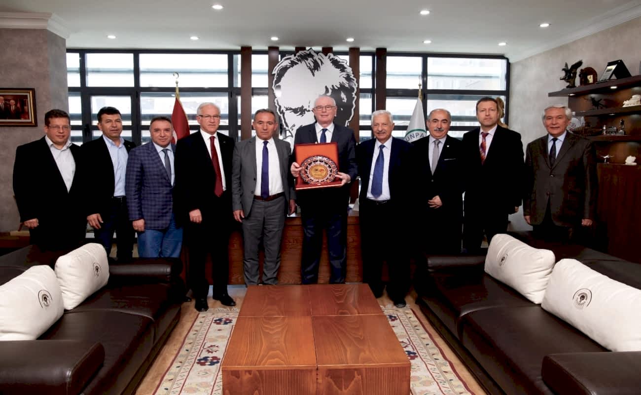 Odunpazarı Belediye Başkanı Sayın Kazım KURT Ziyareti.